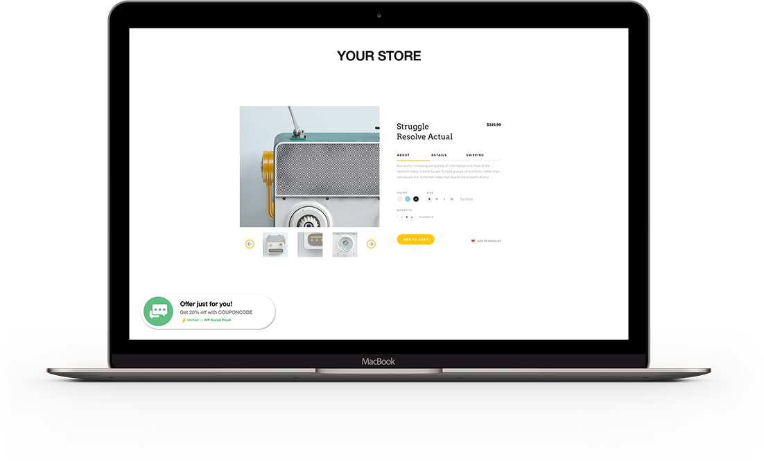 WP Social Proof → "The Most Powerful Social Proof Plugin for Wordpress!